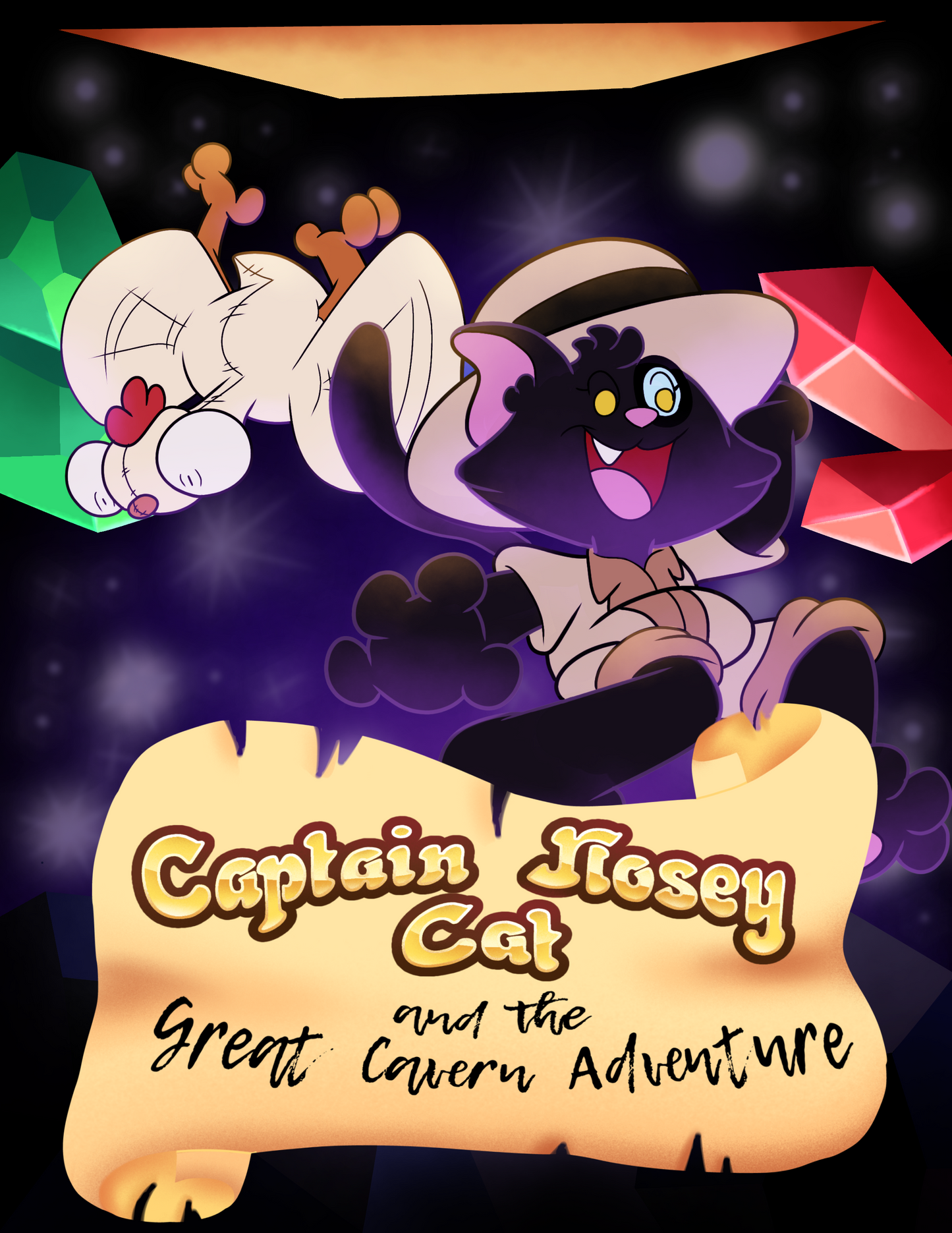 Captain Nosey Cat and The Great Cavern Adventure
