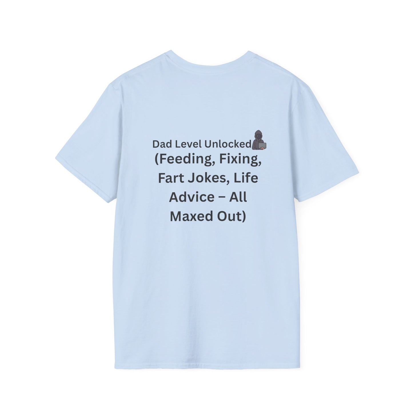 Funny Dad T-Shirt, Unisex Softstyle Tee for Father's Day, Gifts for Dad, Dad Humor Shirt, Casual Wear, Birthday Gift for Father