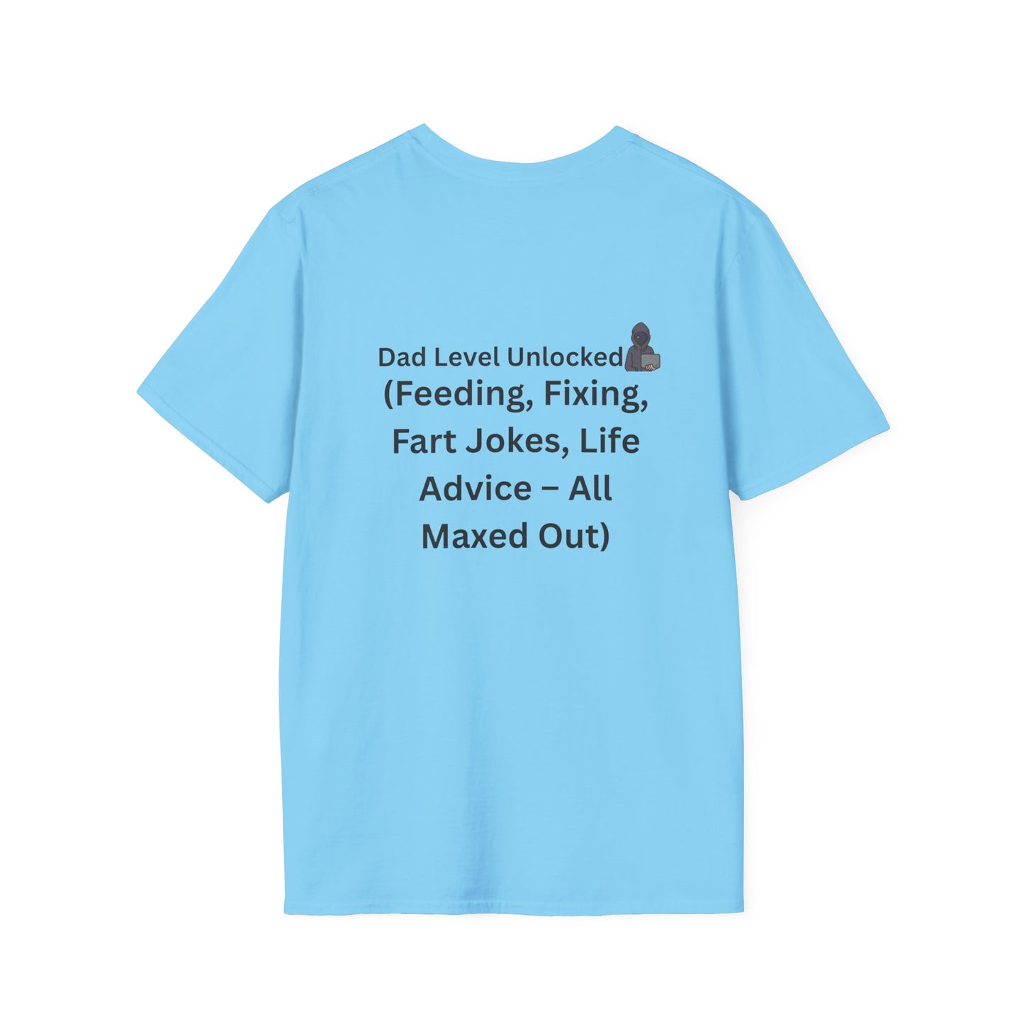 Funny Dad T-Shirt, Unisex Softstyle Tee for Father's Day, Gifts for Dad, Dad Humor Shirt, Casual Wear, Birthday Gift for Father