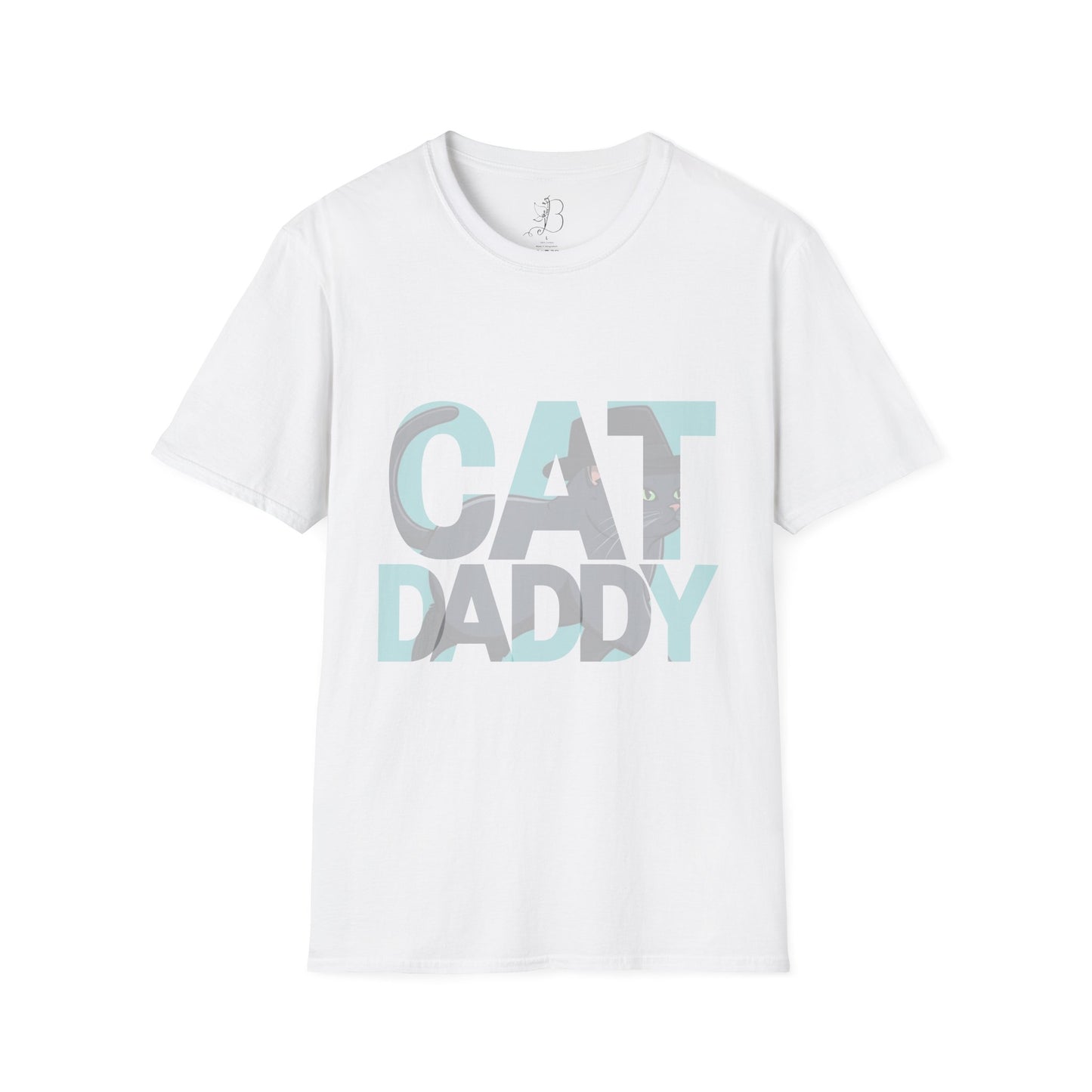 Cat Daddy Unisex Softstyle T-Shirt - Fun and Comfy Tee for Cat Lovers