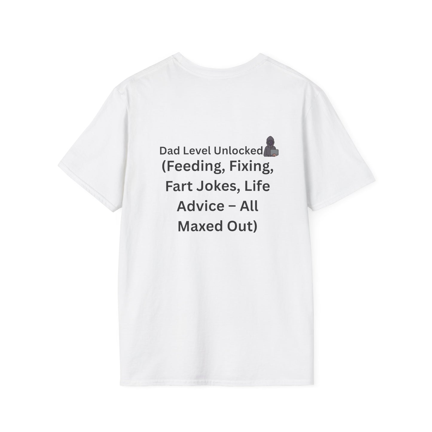Funny Dad T-Shirt, Unisex Softstyle Tee for Father's Day, Gifts for Dad, Dad Humor Shirt, Casual Wear, Birthday Gift for Father