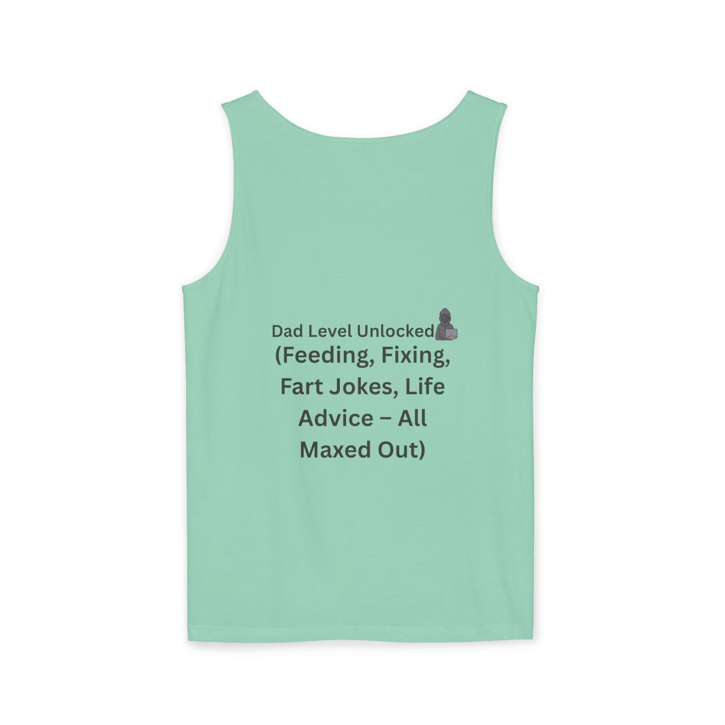 Playful Dad Humor Tank Top, Father's Day Gift, Summer Style, Dad Life Apparel, Unisex Funny Shirt, Gift for New Dads, Family Reunion Outfit