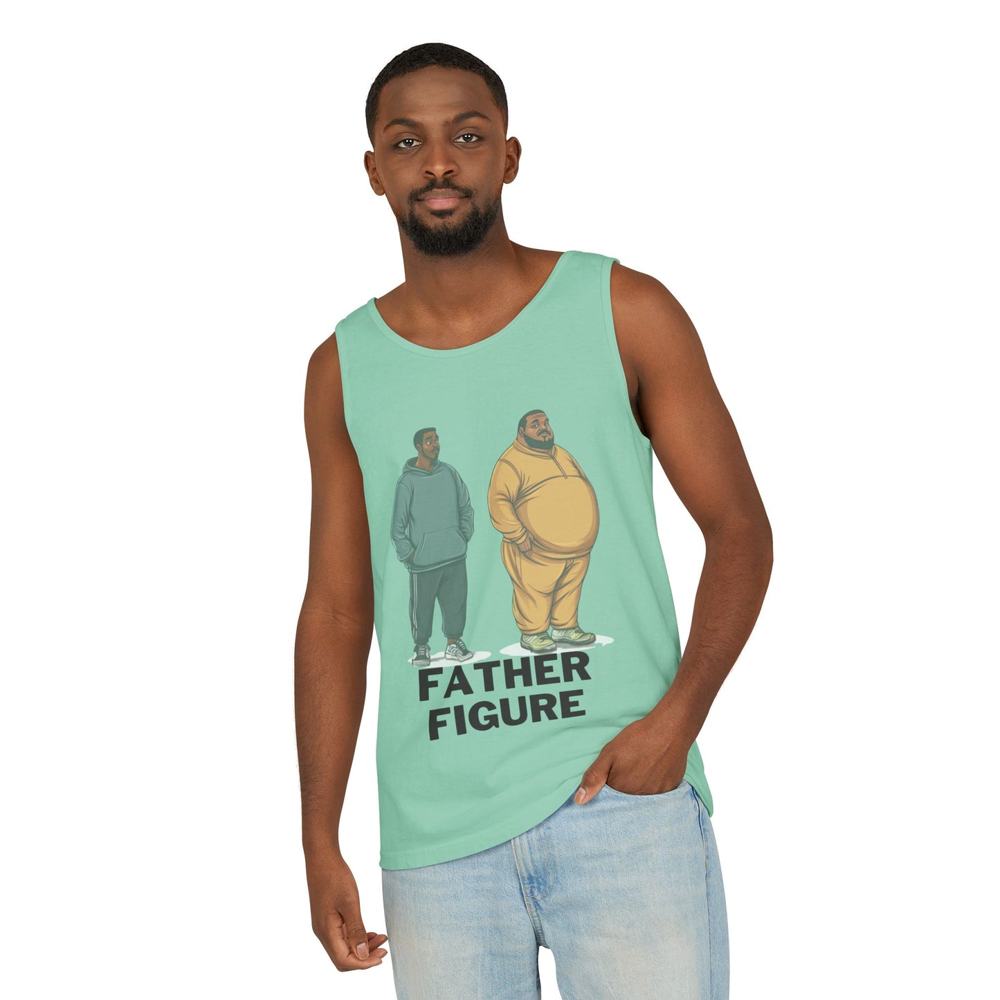 Playful Dad Humor Tank Top, Father's Day Gift, Summer Style, Dad Life Apparel, Unisex Funny Shirt, Gift for New Dads, Family Reunion Outfit
