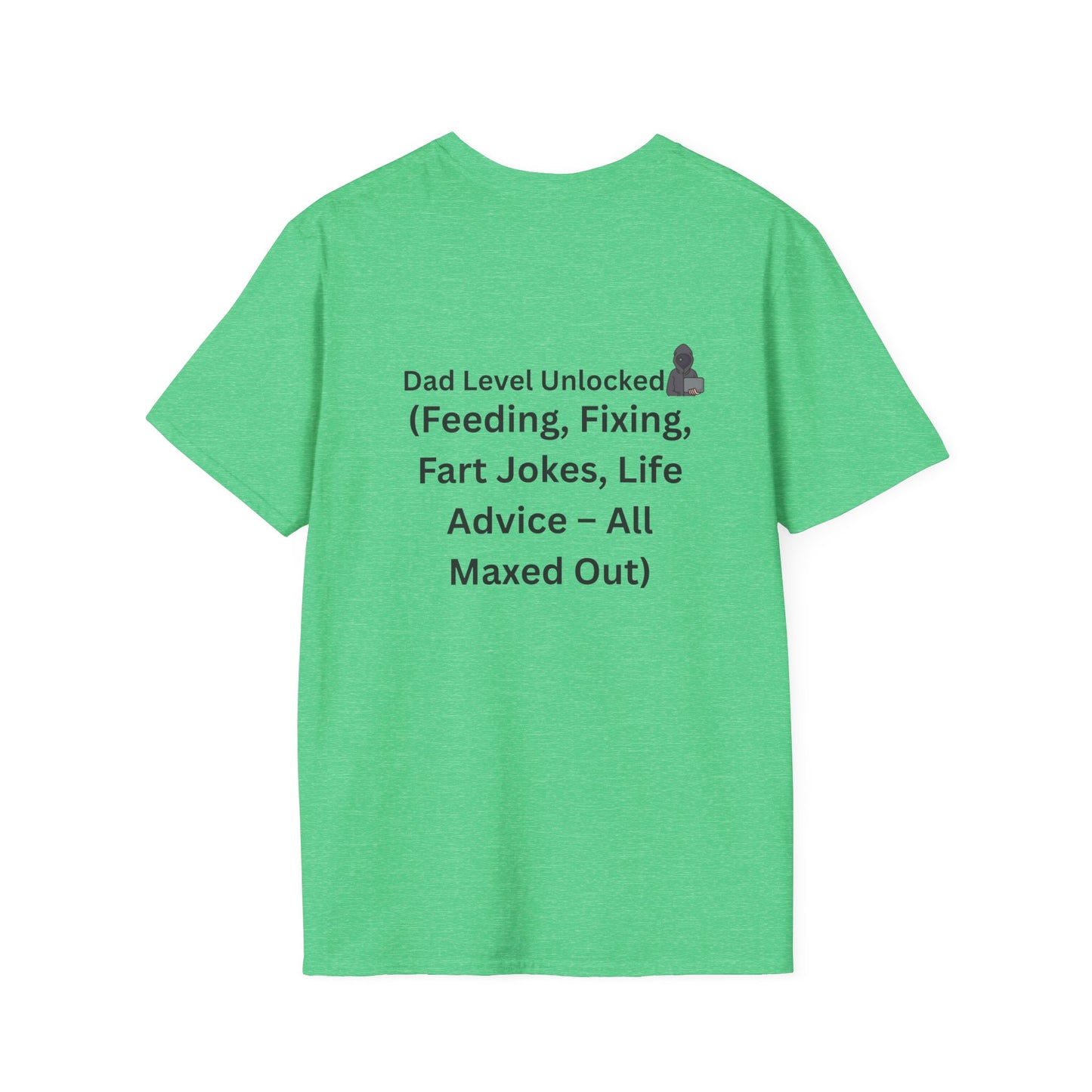 Funny Dad T-Shirt, Unisex Softstyle Tee for Father's Day, Gifts for Dad, Dad Humor Shirt, Casual Wear, Birthday Gift for Father