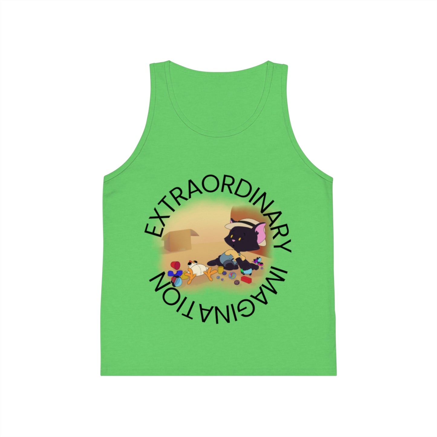 Kids' Extraordinary Imagination Jersey Tank Top - Fun for Summer
