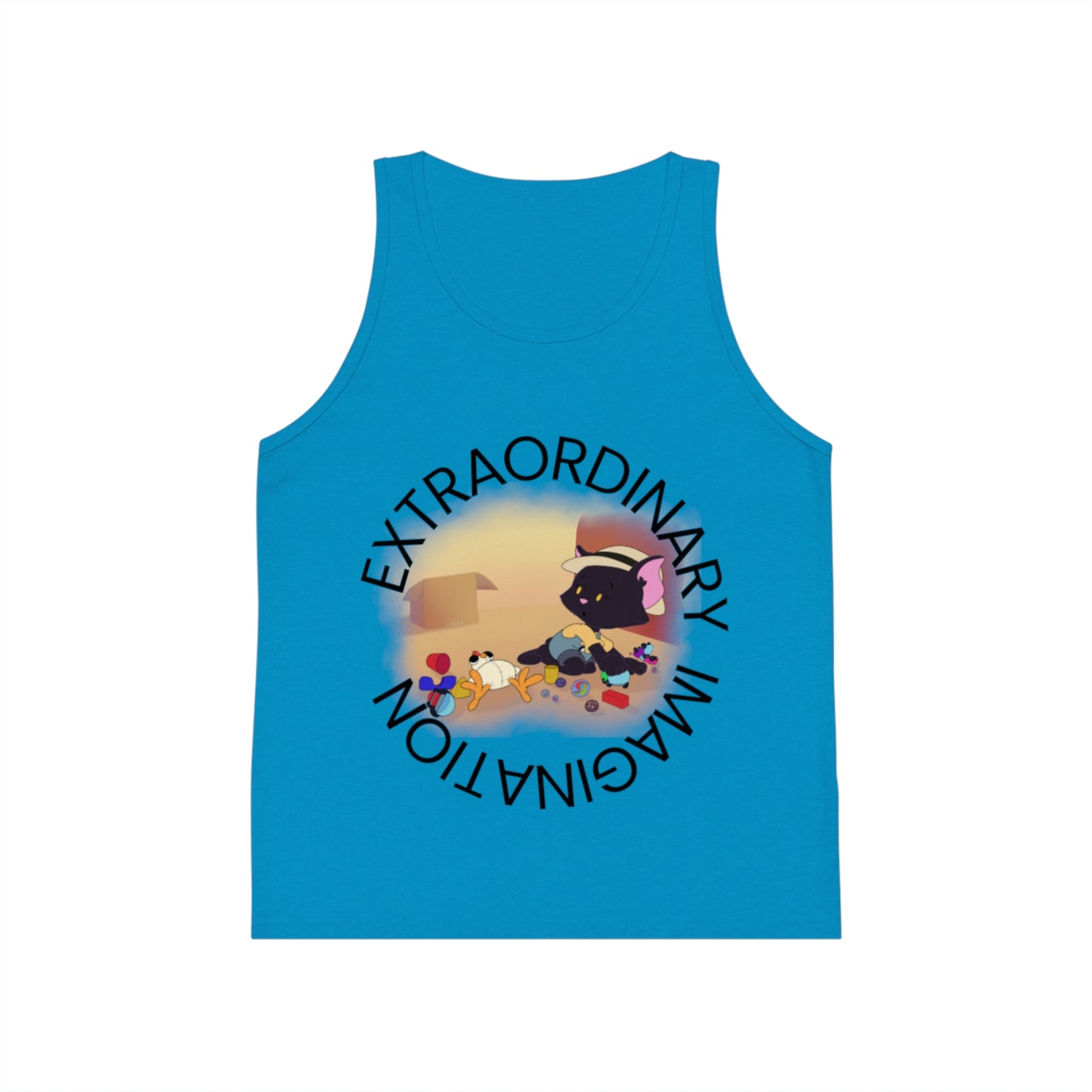 Kids' Extraordinary Imagination Jersey Tank Top - Fun for Summer